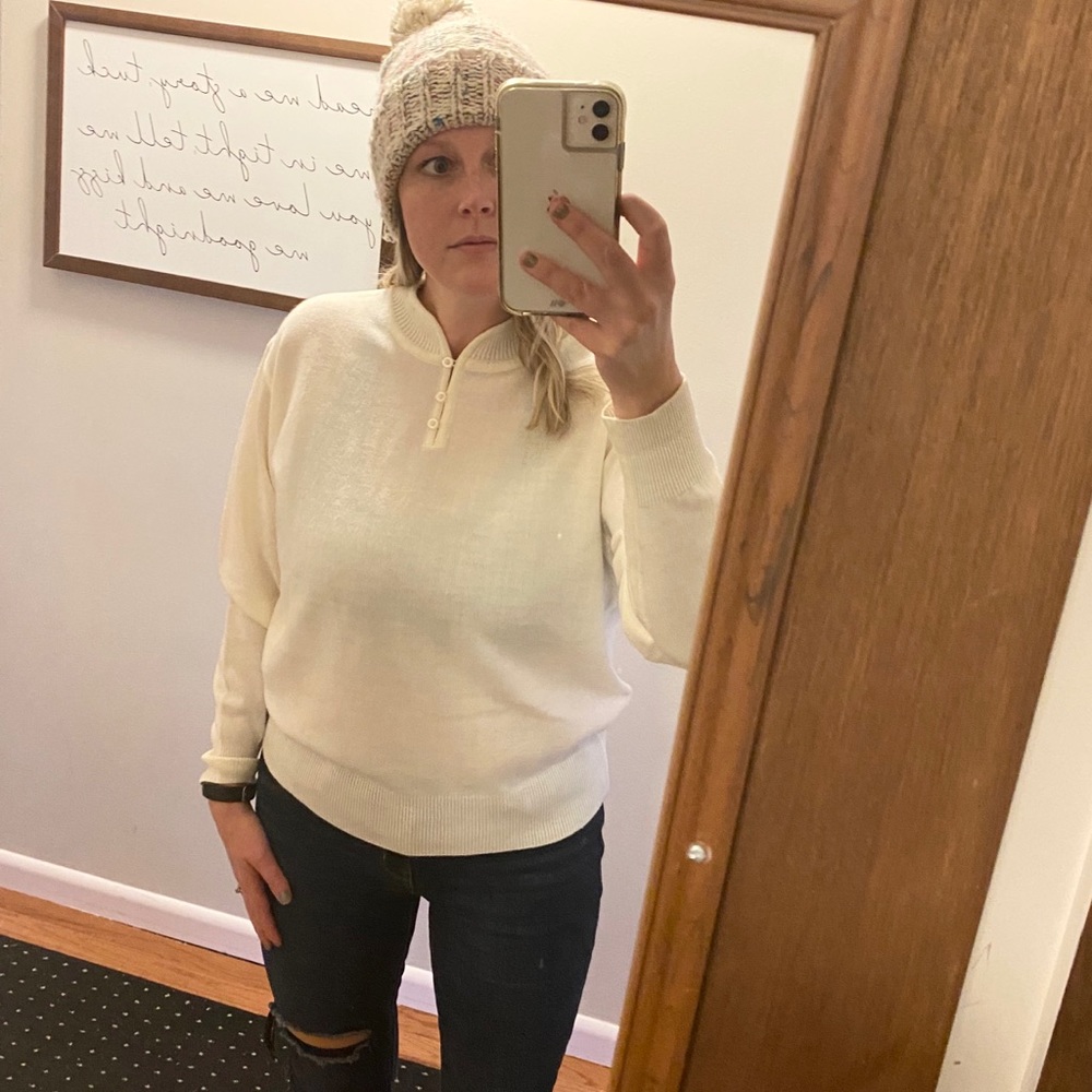 Vintage Cream Sweater
